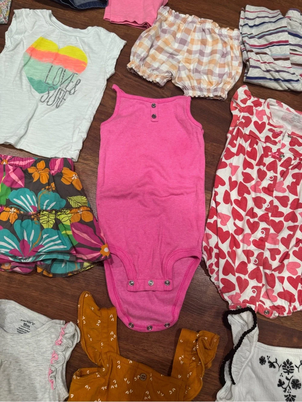 Carters - Bundle - 18 mo - Dresses, Pants, Shirts, Rompers, & Outfits - 24 Items